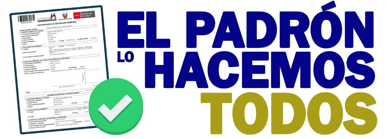 El padrón lo hacemos todos